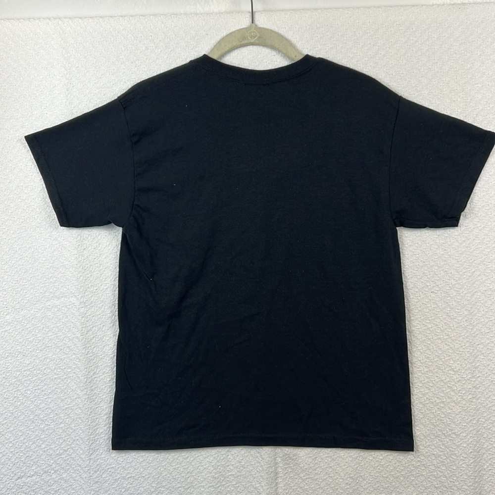 Batman Graphic T-Shirt size M 8 black retro kids unisex NEW - Picture 3 of 6